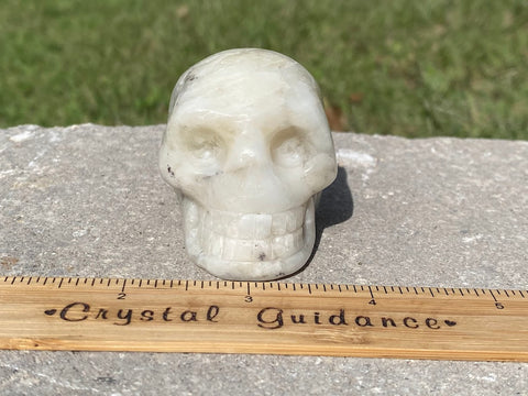 Moonstone Crystal Skull (Free Shipping)