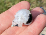 Rainbow Moonstone Crystal Skull (Free Shipping)