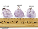 Amethyst Crystal Skull Pendant (Free Shipping)