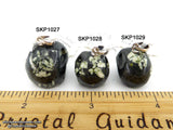 Chinese Writing Stone Crystal Skull Pendant (Free Shipping)