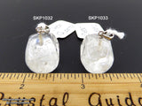 Clear Quartz Crystal Skull Pendant (Free Shipping)