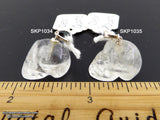 Clear Quartz Crystal Skull Pendant (Free Shipping)