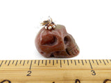 Jasper Polychrome Crystal Skull Pendant (Free Shipping)