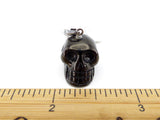 Jet Crystal Skull Pendant (Free Shipping)