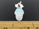 Opalite Crystal Skull Pendant (Free Shipping)