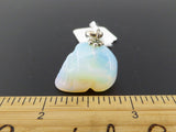 Opalite Crystal Skull Pendant (Free Shipping)