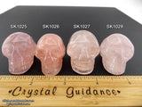 Rose Quartz (Star) Crystal Skull (Free Shipping)