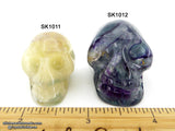 Fluorite Crystal Skull