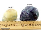 Fluorite Crystal Skull