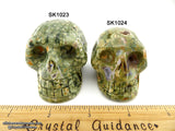 Rainforest Rhyolite Crystal Skull (Free Shipping)