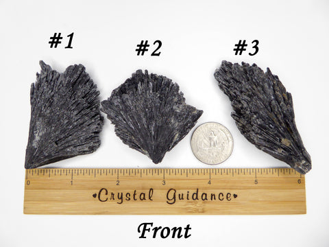 Kyanite Black natural raw rough stone