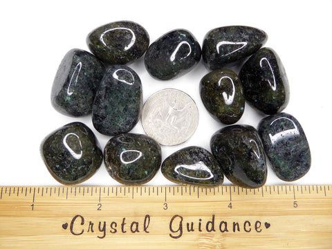 Galaxyite tumbled stone