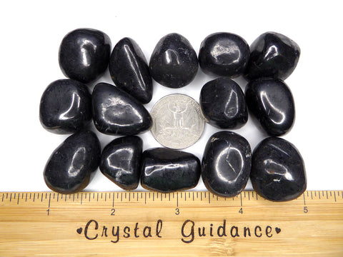 Shungite tumbled stone