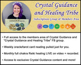 MEMBERSHIP: Crystal Guidance and Healing Tribe Private Community
