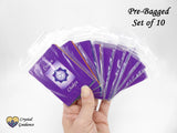 WHOLESALE - 7 Chakra Cards - Quick and Easy Chakra Healing Reference Cards - Ready-to-Ship
